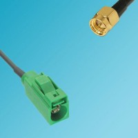 FAKRA SMB E Female to SMA Male RF Cable