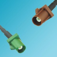 FAKRA SMB E Male to FAKRA SMB F Male RF Cable