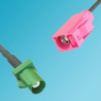 FAKRA SMB E Male to FAKRA SMB H Female RF Cable