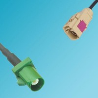 FAKRA SMB E Male to FAKRA SMB I Female RF Cable