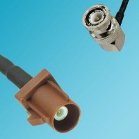 FAKRA SMB F Male to BNC Male Right Angle RF Cable