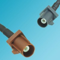 FAKRA SMB F Male to FAKRA SMB G Male RF Cable