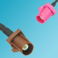 FAKRA SMB F Male to FAKRA SMB H Male RF Cable