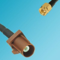 FAKRA SMB F Male to SMA Male RF Cable