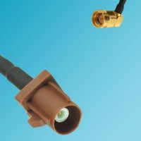 FAKRA SMB F Male to SMA Male Right Angle RF Cable