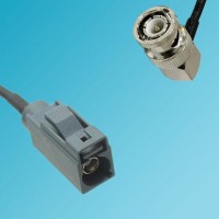 FAKRA SMB G Female to BNC Male Right Angle RF Cable
