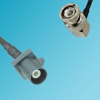 FAKRA SMB G Male to BNC Male Right Angle RF Cable