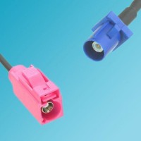 FAKRA SMB H Female to FAKRA SMB C Male RF Cable