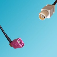 FAKRA SMB H Female Right Angle to FAKRA SMB I Male RF Cable