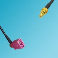 FAKRA SMB H Female Right Angle to SMB Male RF Cable