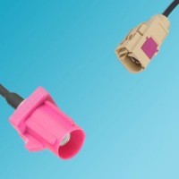FAKRA SMB H Male to FAKRA SMB I Female RF Cable