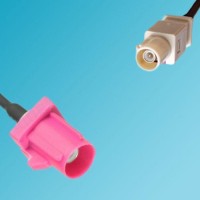 FAKRA SMB H Male to FAKRA SMB I Male RF Cable