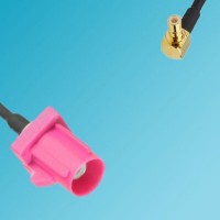 FAKRA SMB H Male to SMB Male Right Angle RF Cable