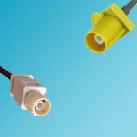FAKRA SMB I Male to FAKRA SMB K Male RF Cable