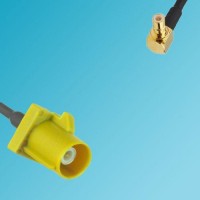 FAKRA SMB K Male to SMB Male Right Angle RF Cable