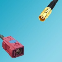 FAKRA SMB L Female to MCX Female RF Cable