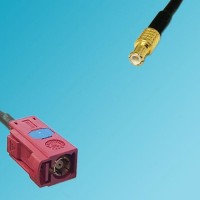 FAKRA SMB L Female to MCX Male RF Cable
