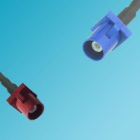FAKRA SMB L Male to FAKRA SMB C Male RF Cable