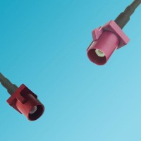 FAKRA SMB L Male to FAKRA SMB D Male RF Cable