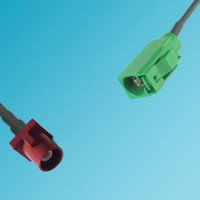 FAKRA SMB L Male to FAKRA SMB E Female RF Cable