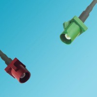 FAKRA SMB L Male to FAKRA SMB E Male RF Cable