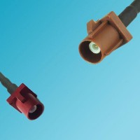 FAKRA SMB L Male to FAKRA SMB F Male RF Cable