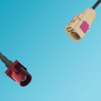 FAKRA SMB L Male to FAKRA SMB I Female RF Cable