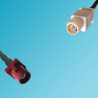 FAKRA SMB L Male to FAKRA SMB I Male RF Cable