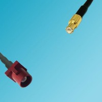 FAKRA SMB L Male to MCX Male RF Cable