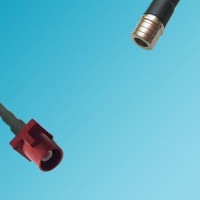 FAKRA SMB L Male to QMA Male RF Cable