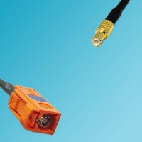 FAKRA SMB M Female to MCX Male RF Cable