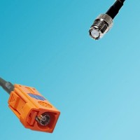 FAKRA SMB M Female to Mini UHF Female RF Cable