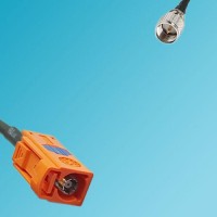 FAKRA SMB M Female to Mini UHF Male RF Cable