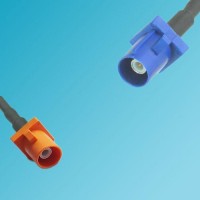 FAKRA SMB M Male to FAKRA SMB C Male RF Cable