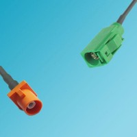 FAKRA SMB M Male to FAKRA SMB E Female RF Cable