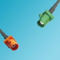 FAKRA SMB M Male to FAKRA SMB E Male RF Cable