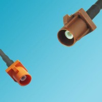 FAKRA SMB M Male to FAKRA SMB F Male RF Cable
