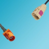 FAKRA SMB M Male to FAKRA SMB I Female RF Cable