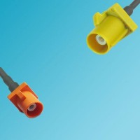 FAKRA SMB M Male to FAKRA SMB K Male RF Cable