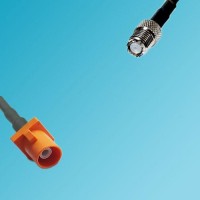 FAKRA SMB M Male to Mini UHF Female RF Cable