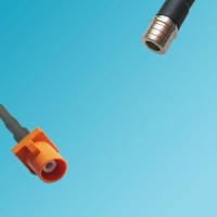 FAKRA SMB M Male to QMA Male RF Cable