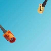 FAKRA SMB M Male to SMB Male Right Angle RF Cable
