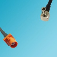 FAKRA SMB M Male to TS9 Male Right Angle RF Cable
