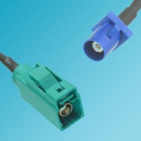 FAKRA SMB Z Female to FAKRA SMB C Male RF Cable