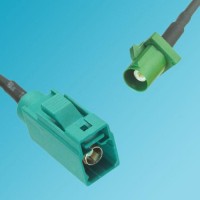 FAKRA SMB Z Female to FAKRA SMB E Male RF Cable