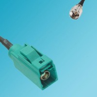 FAKRA SMB Z Female to Mini UHF Male RF Cable