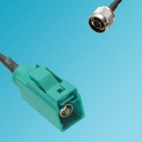 FAKRA SMB Z Female to N Male RF Cable