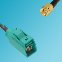 FAKRA SMB Z Female to SMA Male RF Cable