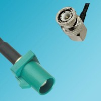 FAKRA SMB Z Male to BNC Male Right Angle RF Cable