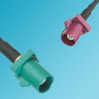 FAKRA SMB Z Male to FAKRA SMB D Male RF Cable